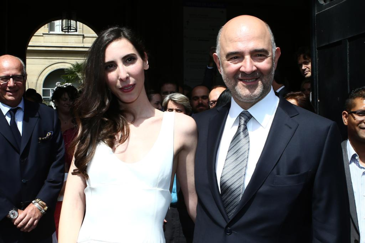Pierre Moscovici et Anne-Michelle Basteri
