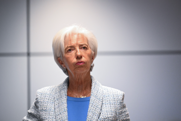 Christine Lagarde, présidente de la Banque centrale européenne - KIRILL KUDRYAVTSEV / AFP