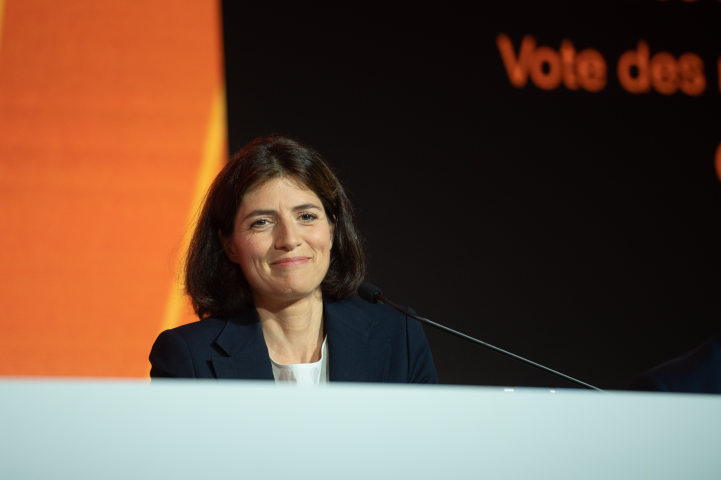 Christel Heydemann, directrice générale d’Orange - Eric TSCHAEN/REA