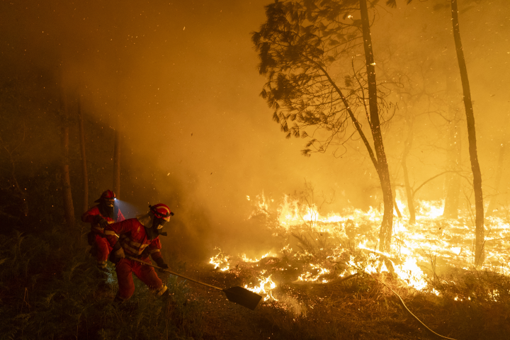 Incendie en Espagne - Pablo Blazquez Dominguez / GETTY IMAGES EUROPE / Getty Images via AFP
