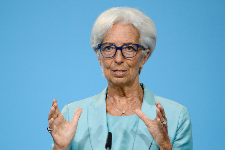Christine Lagarde, présidente de la Banque centrale européenne - ROPI