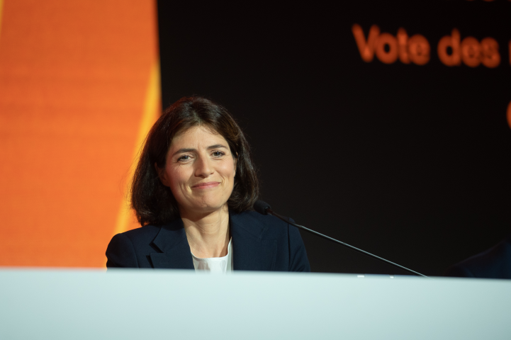 Christel Heydemann, la directrice générale du groupe Orange - Eric TSCHAEN/REA