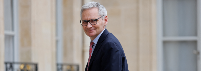 Thierry Le Hénaff, le président-directeur général d'Arkema - AFP