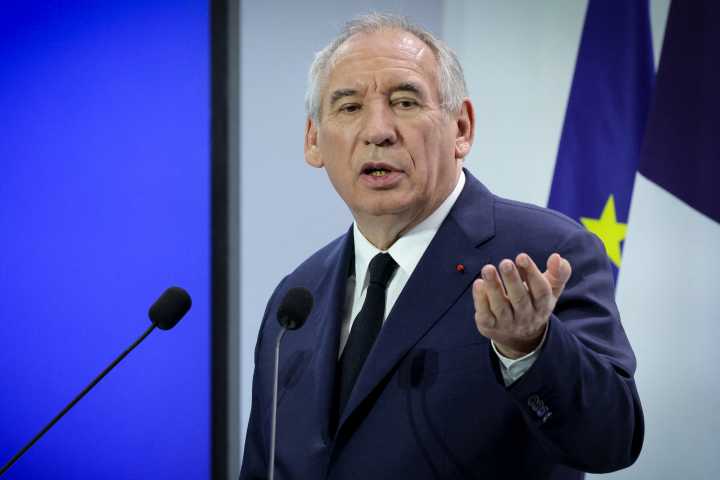 François Bayrou, Premier ministre - Thomas SAMSON / AFP