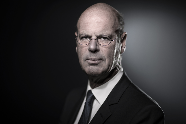 Eric Lombard, directeur général de la Caisse des Dépôts (Photo by JOEL SAGET / AFP)