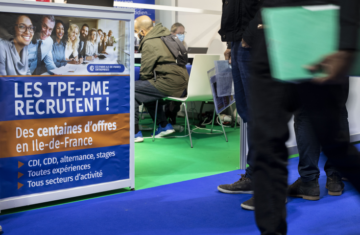 Malgré des difficultés de recrutement, les indicateurs d’emploi restent toutefois bien orientés pour les TPE-PME / Marta NASCIMENTO / REA