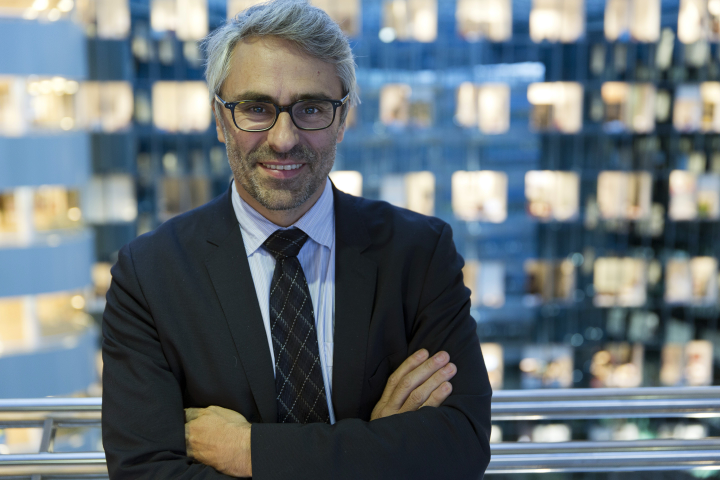Pascal Saint-Amans, directeur du Centre de politique et d'administration fiscales de l'OCDE (Jean Paul GUILLOTEAU/EXPRESS-REA)