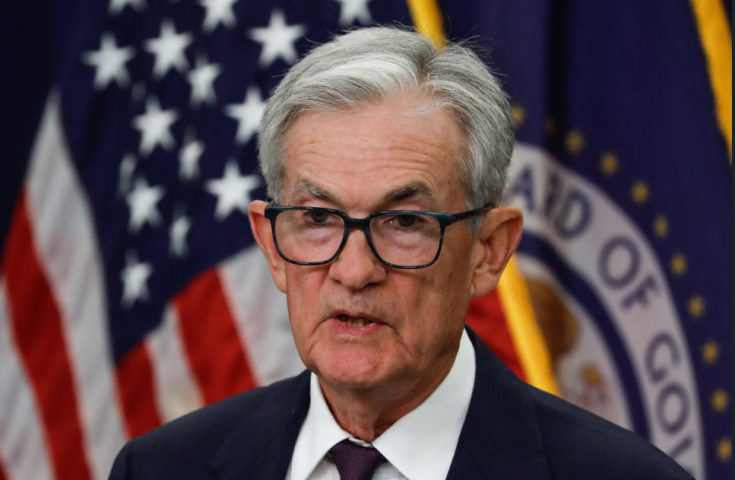 Jerome Powell, président de la Réserve fédérale américaine - Yasin Ozturk / ANADOLU / Anadolu via AFP