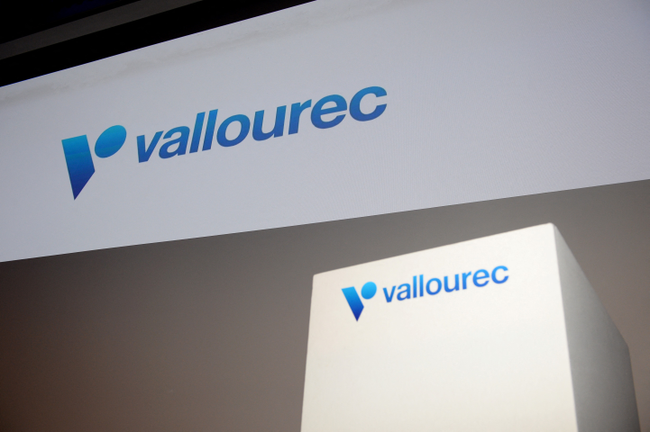 Vallourec (Photo by ERIC PIERMONT / AFP)