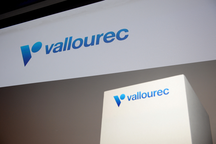 Vallourec  (Photo by ERIC PIERMONT / AFP)