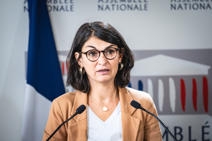 Aurélie Trouvé (Photo by Xose Bouzas / Hans Lucas via AFP)