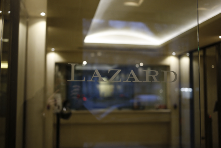 Lazard (Photo by Matthieu Alexandre- AFP)