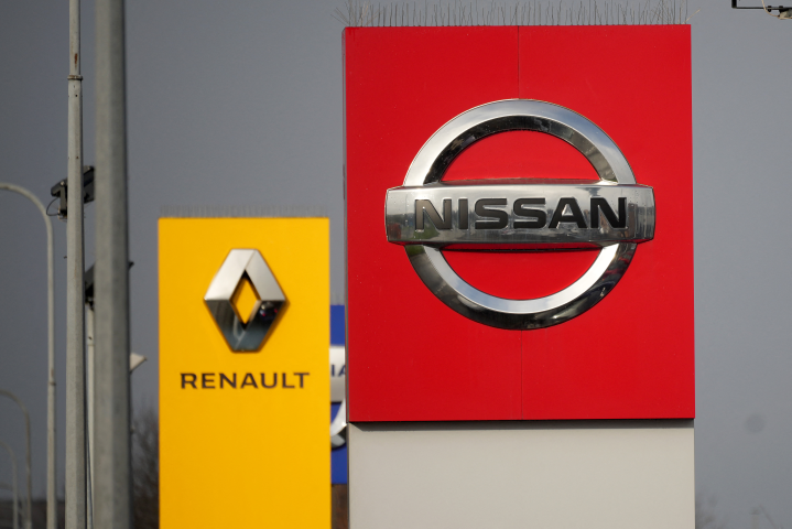 Renault et Nissan détendent un peu plus leurs liens financiers - Photo by Christopher Furlong / GETTY IMAGES EUROPE / Getty Images via AFP