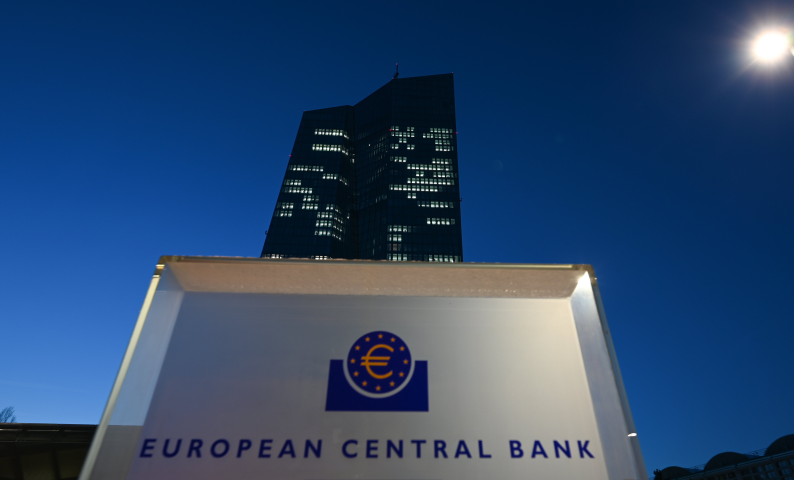 Le siège de la BCE à Francfort (Arne Dedert/ZUMA Press/ZUMA-REA)