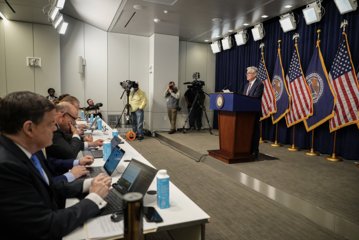 Changement parmi les membres votants du Comité de politique monétaire de la Réserve fédérale des États-Unis. Drew Angerer / GETTY IMAGES NORTH AMERICA / Getty Images via AFP