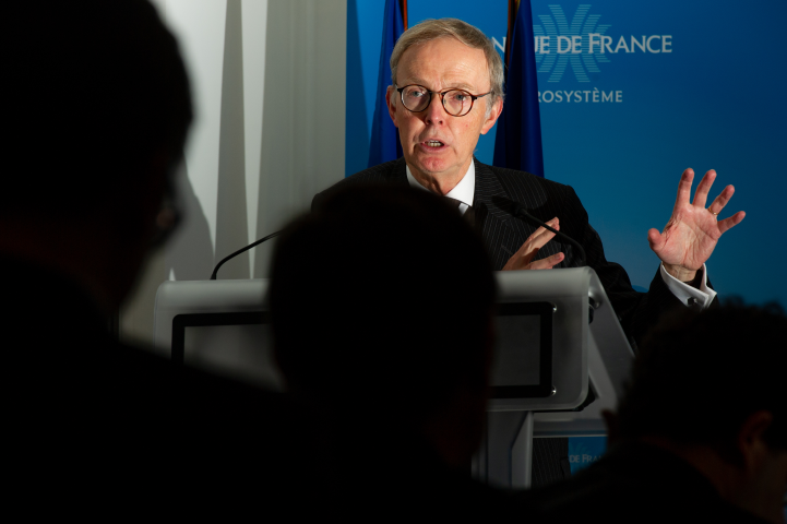 Olivier Garnier, directeur general des statistiques, des études et des relations internationales de la Banque de France - Eric TSCHAEN/REA