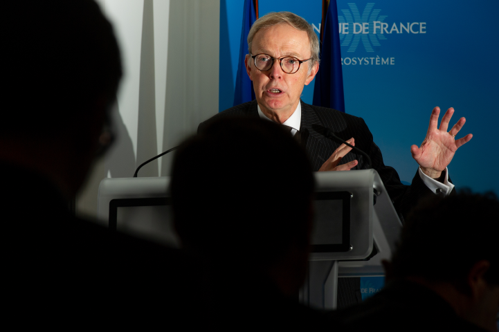 Olivier Garnier,  directeur general des statistiques, des études et des relations internationales de la Banque de France - Eric TSCHAEN/REA