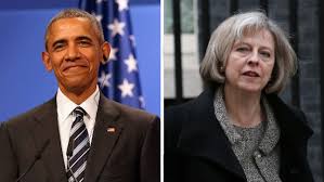 Obama Theresa May