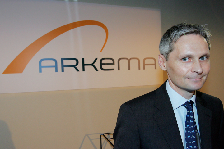 Thierry Le Hénaff, le président-directeur général d'Arkema - AFP