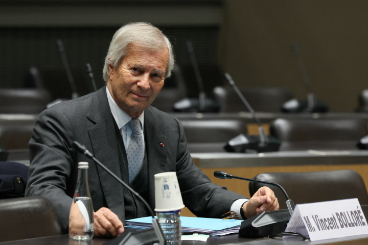 Vincent Bolloré - photo Alain Jocard/AFP