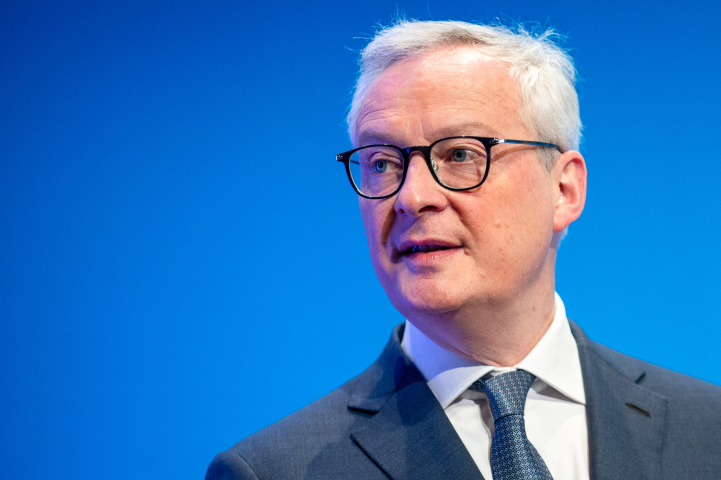 Bruno Le Maire, ministre de l'Economie et des Finances (©(Photo by Stephane Mouchmouche / Hans Lucas / Hans Lucas via AFP)