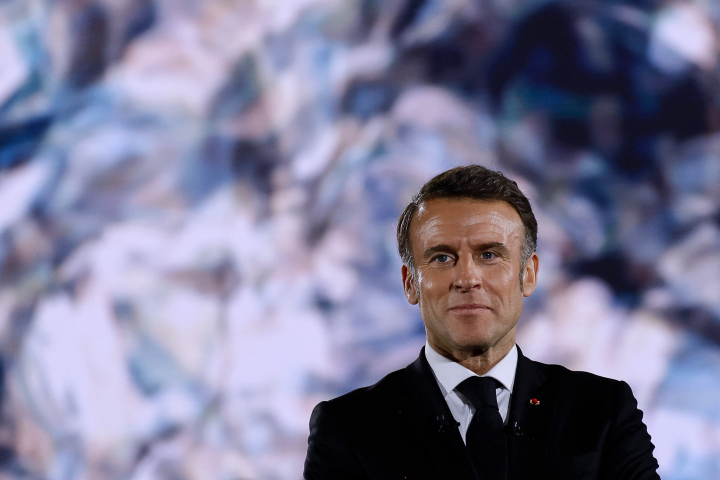 Emmanuel Macron (LUDOVIC MARINAFP)