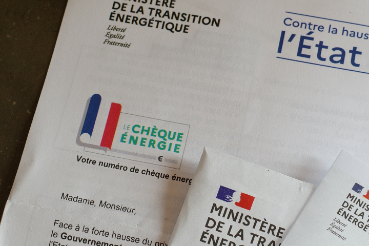 Chèque énergie - Photo by Mathieu Thomasset / Hans Lucas / Hans Lucas via AFP