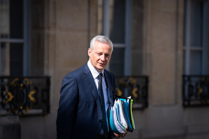 Bruno Le Maire, ministre de l'Économie (Xose Bouzas/Hans Lucas via AFP)