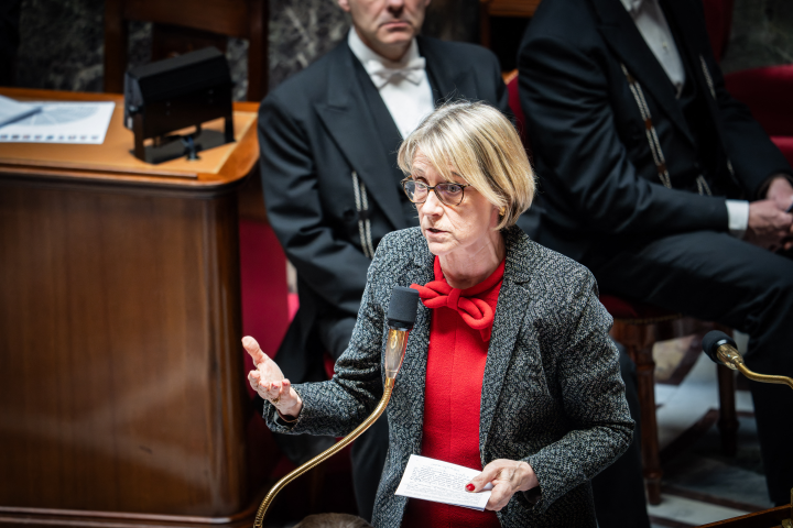Véronique Louwagie (Photo by Xose Bouzas / Hans Lucas / Hans Lucas via AFP)