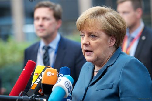 La chancelière allemande
