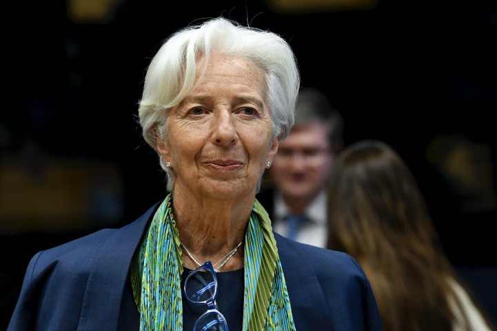 Christine Lagarde, présidente de la Banque centrale européenne - EUC/ROPI-REA