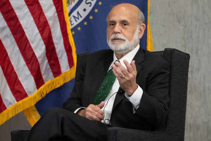 Ben Bernanke - SAUL LOEB / AFP

