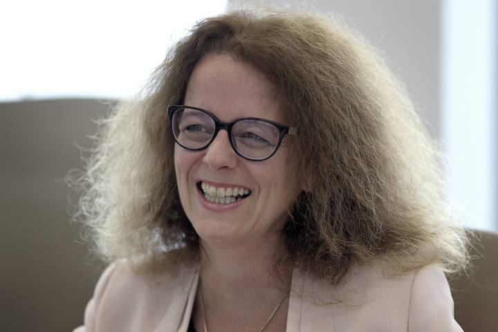 Isabel Schnabel, membre du directoire de la Banque centrale européenne - Daniel ROLAND / AFP