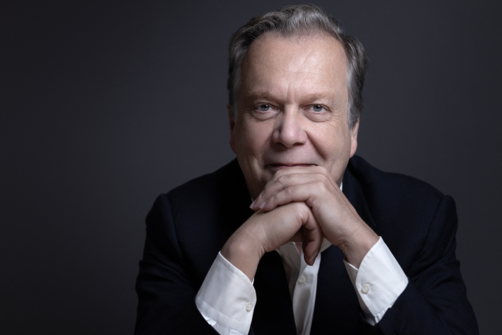 Philippe Salle, le PDG d'Atos (Photo by JOEL SAGET / AFP)