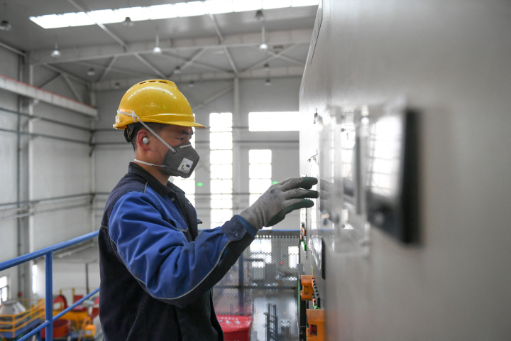 Site de production de terre rare en Chine. Photo by Bei He / Xinhua via AFP