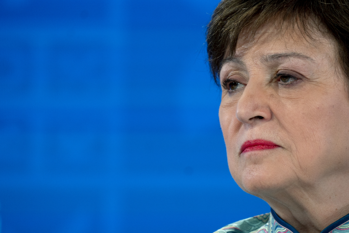 Kristalina Georgieva, directrice générale du Fonds monétaire international - Stefani Reynolds / AFP