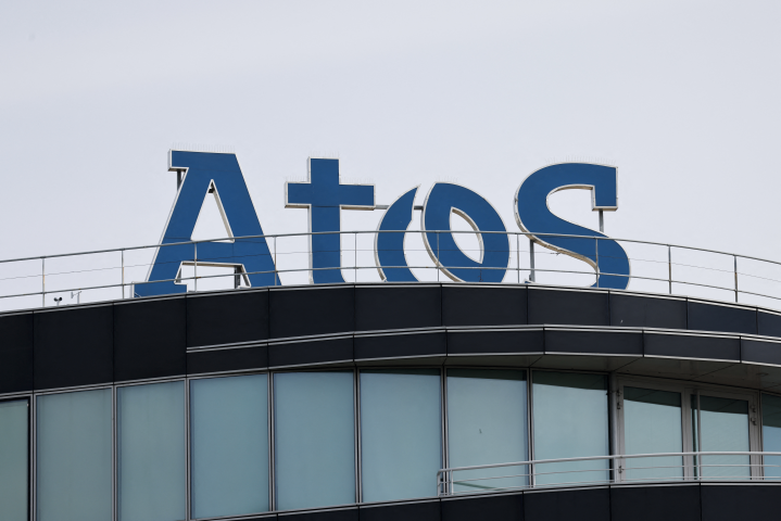 Le conseil d'administration d'Atos examine trois offres dans le cadre de sa restructuration financière - Photo by Ludovic MARIN / AFP