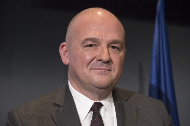 Stéphane Boujnah, président du directoire d'Euronext (©Romain BEURRIER/REA)