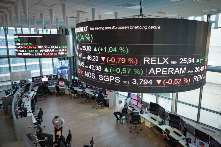 Euronext (©Eric TSCHAEN/REA)