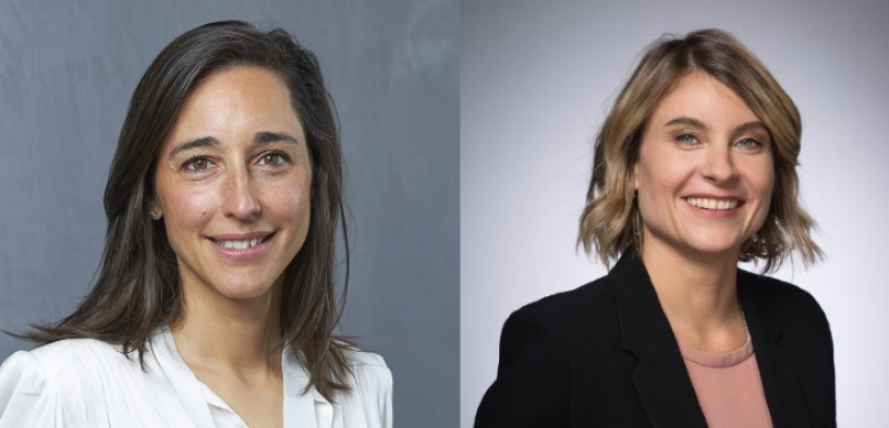 Brune Poirson et Coline Pont (©Accor et Axa)