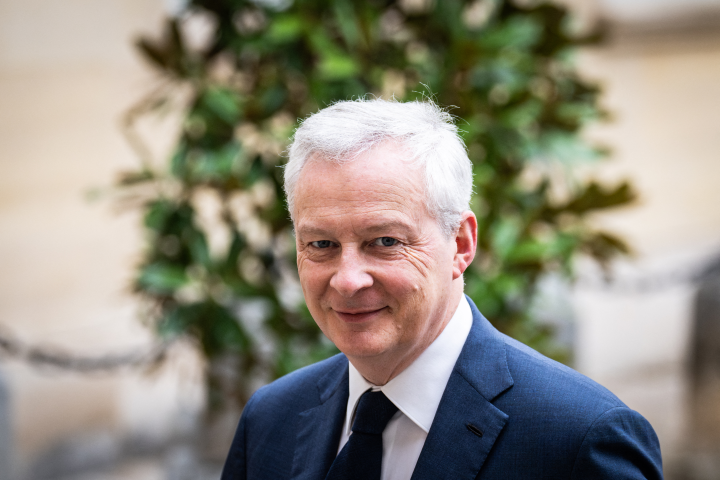 Bruno Le Maire, ministre de l'Economie, des Finances et de la Souveraineté industrielle et numérique - Xose Bouzas / Hans Lucas / Hans Lucas via AFP


