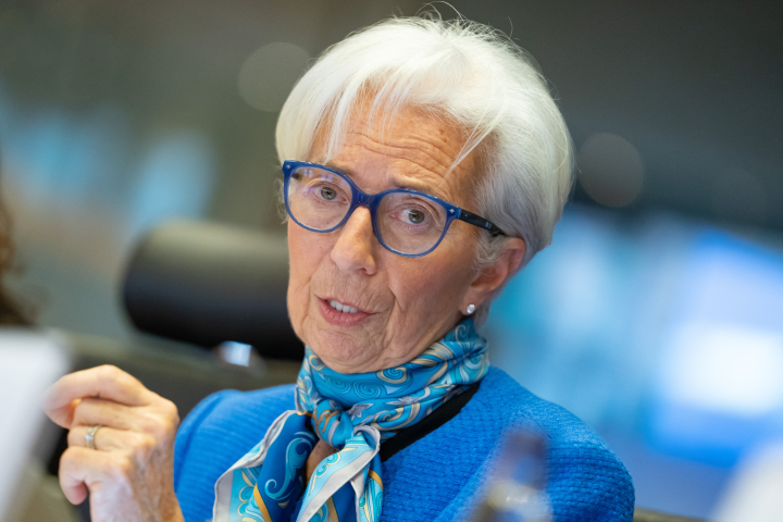 Christine Lagarde - Union Europeenne / Hans Lucas / Hans Lucas via AFP

