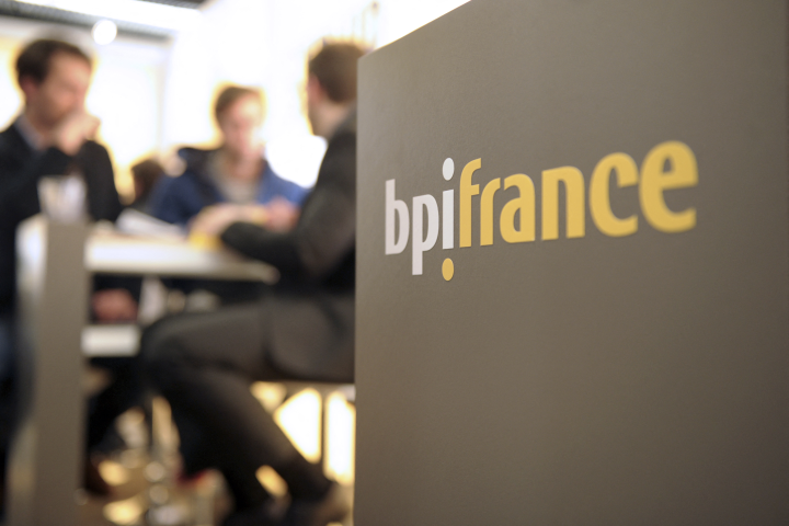 Bpifrance (Photo by ERIC PIERMONT / AFP)