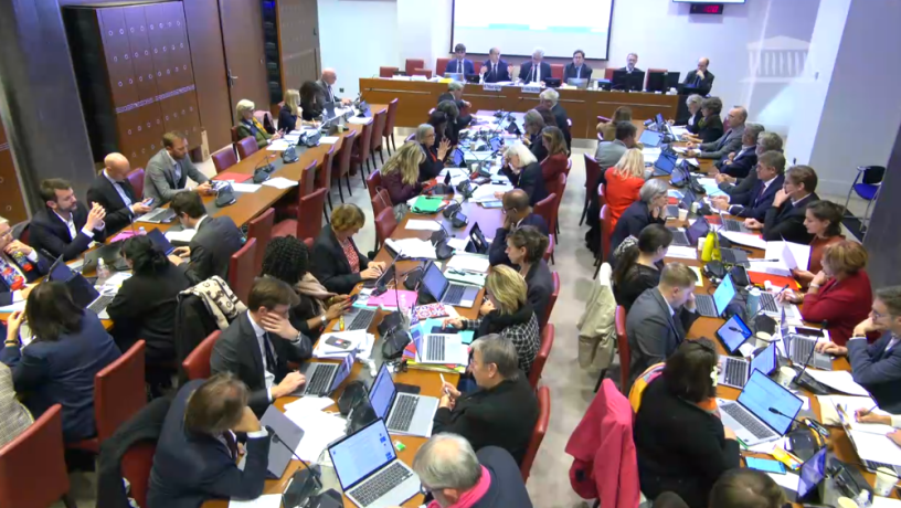 Commission des affaires sociales de l'Assemblée nationale - crédits : site de l'Assemblée nationale