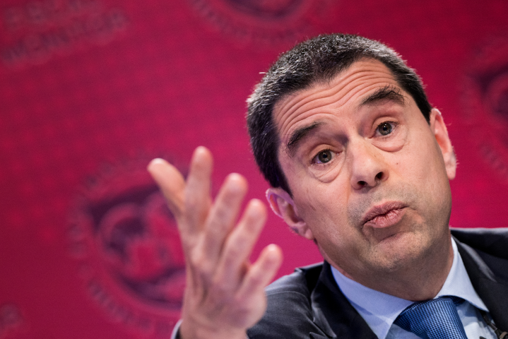 Vitor Gaspar, directeur du département des affaires budgétaires du FMI - Brendan Smialowski / AFP
