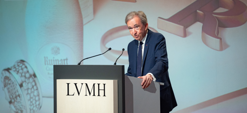 Bernard Arnault, PDG du groupe LVMH - Eric TSCHAEN/REA