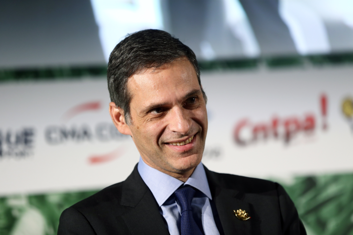 Rodolphe Saadé, PDG du Groupe CMA CGM (©Franck CRUSIAUX/REA)