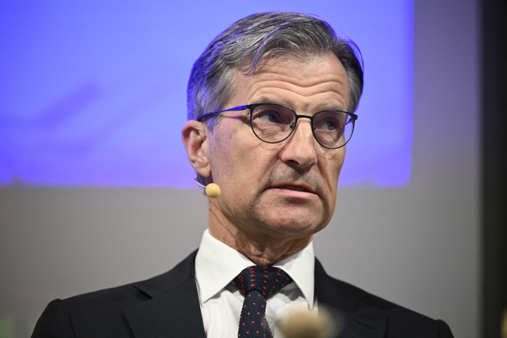 Erik Thedéen, gouverneur de la Banque de Suède - ANDERS WIKLUND / TT NEWS AGENCY / TT News Agency via AFP