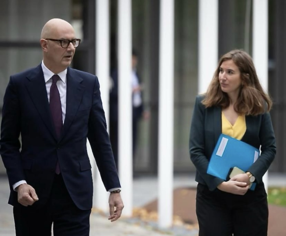 Roland Lescure et Céline Gruffat - photo issue des réseaux sociaux de Céline Gruffat