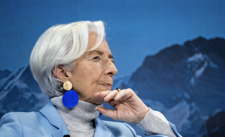 Christine Lagarde, présidente de la Banque centrale européenne - Fabrice COFFRINI / AFP
